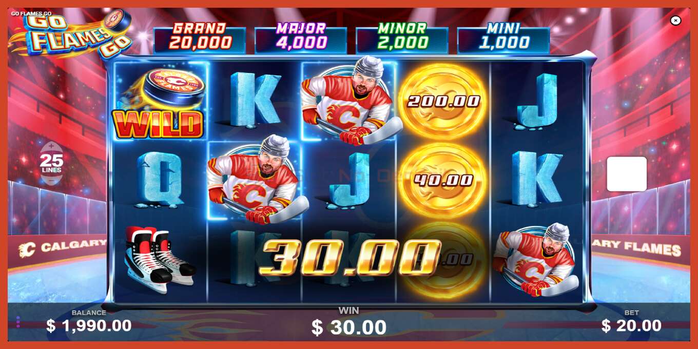 Slot screenshot: Go Flames Go no deposit, number - 3