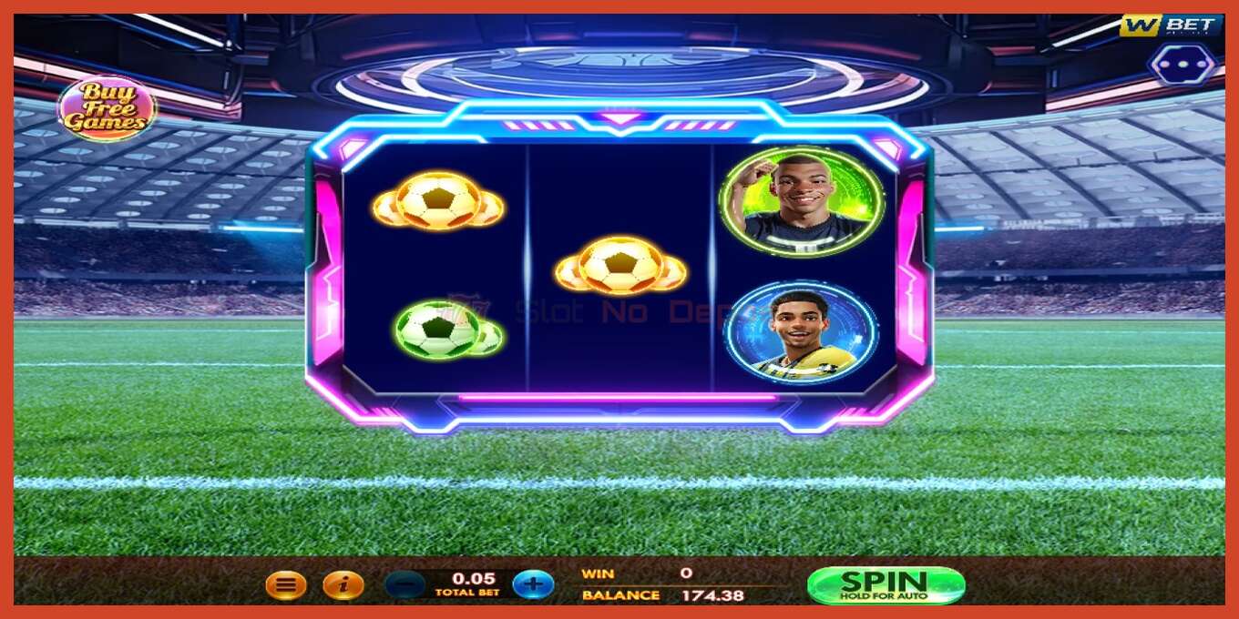 Slot screenshot: Goal Rush no deposit, number - 1