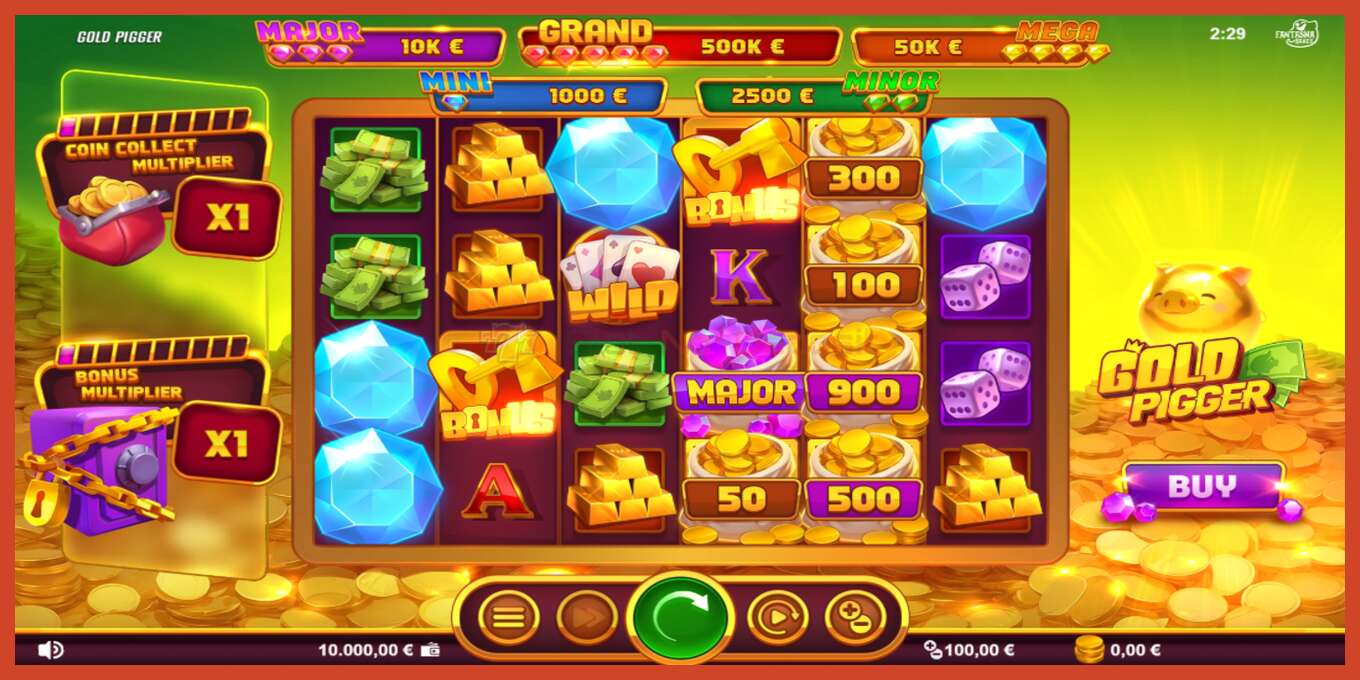 Schermafbeelding van slot: Gold Pigger geen aanbetaling, nummer - 2