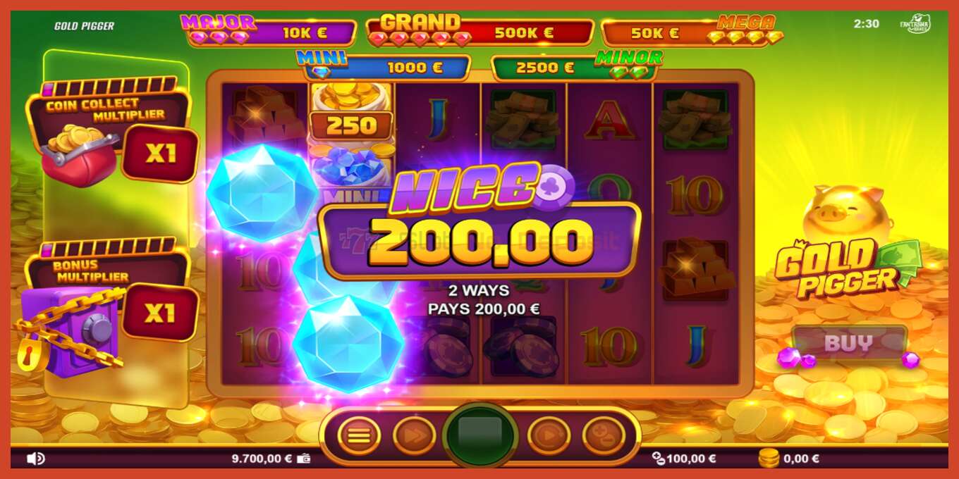 Schermafbeelding van slot: Gold Pigger geen aanbetaling, nummer - 3