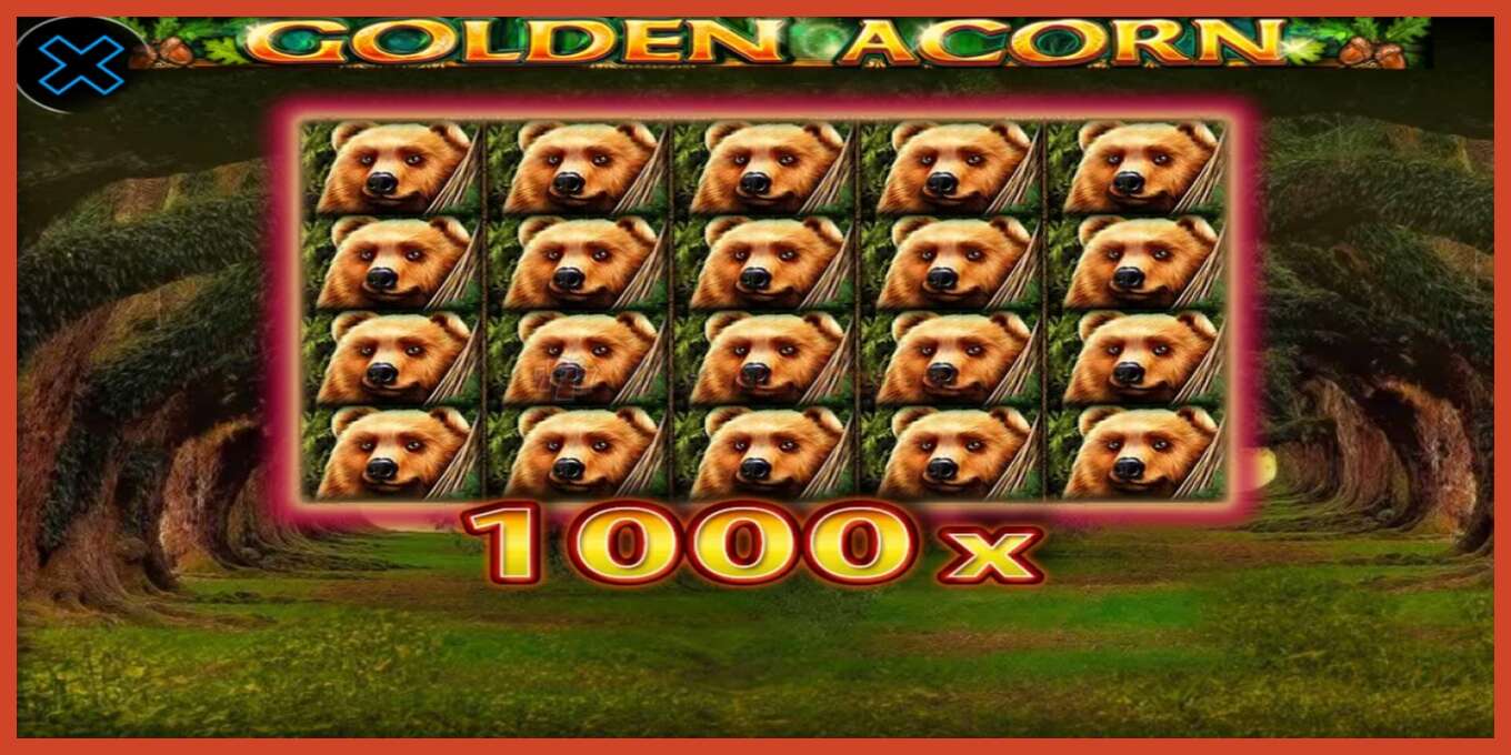 Slot screenshot: Golden Acorn no deposit, number - 4