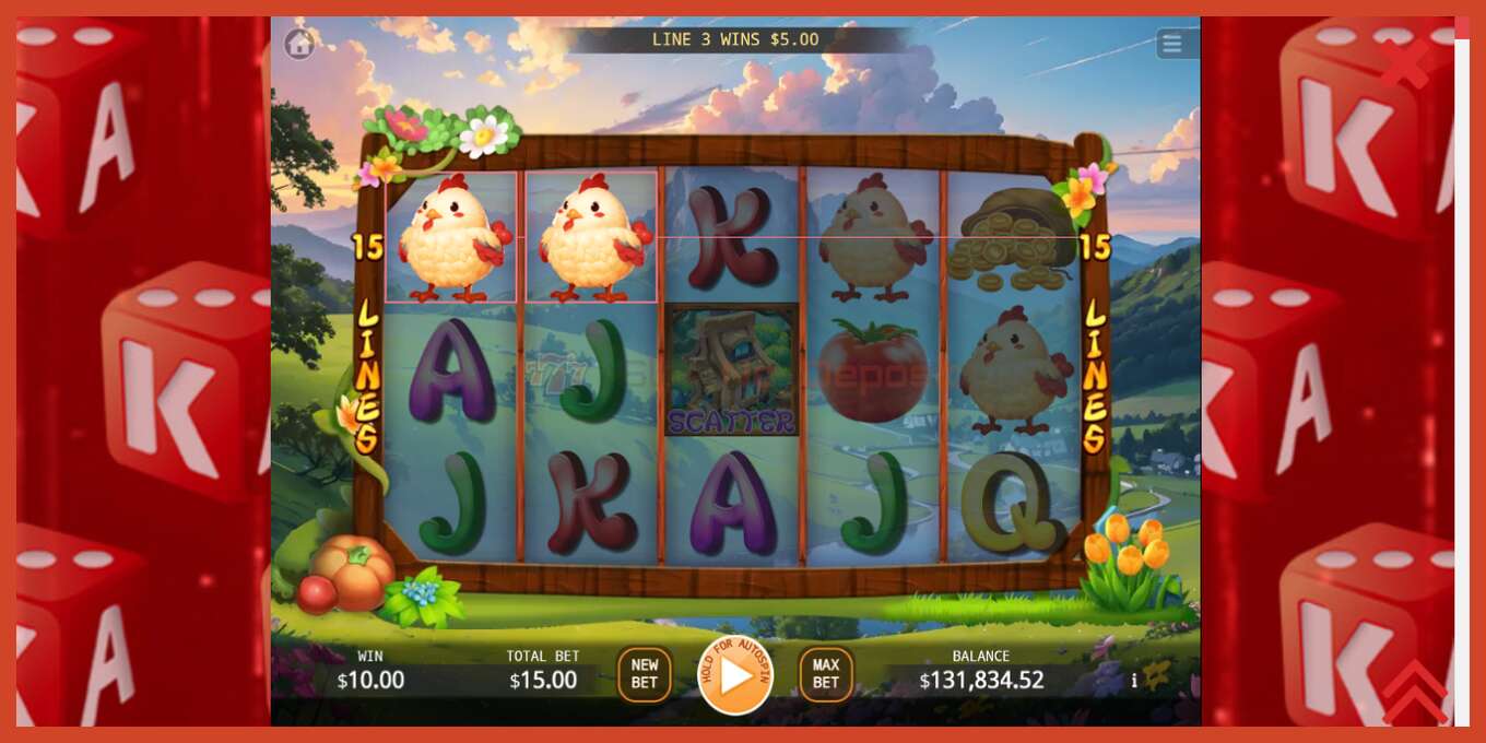 Slot screenshot: Golden Egg no deposit, number - 3