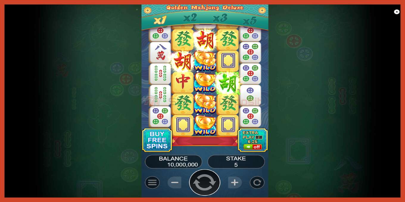 Yuva ekran görüntüsü: Golden Mahjong Deluxe depozito yok, sayı - 2