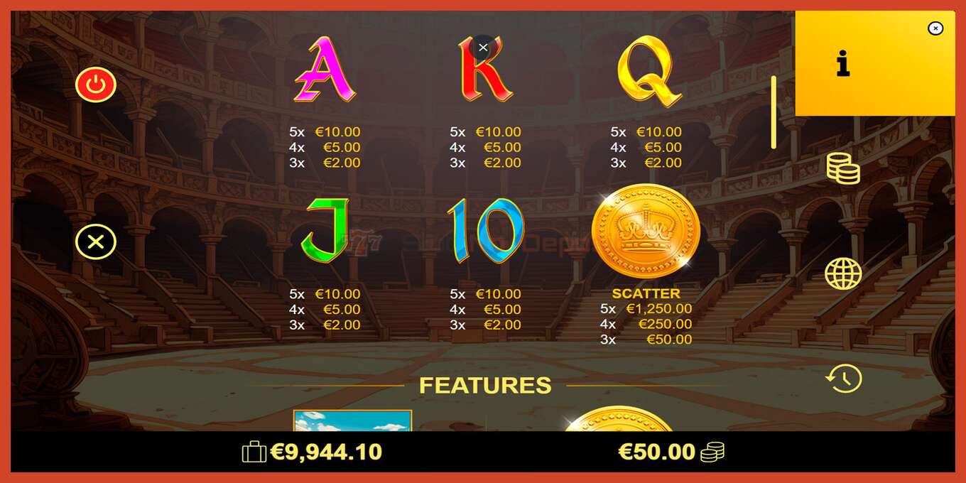 Slot скриншоту: Golden Toro депозит жок, саны - 5