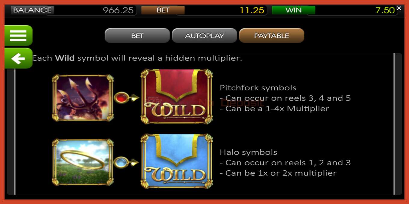 Slot screenshot: Good Girl Bad Girl no deposit, number - 7