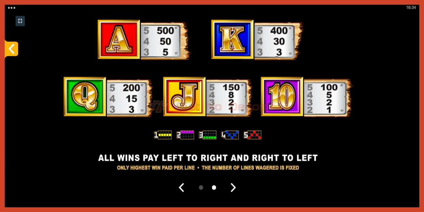 Slot screenshot: Gopher Gold no deposit, number - 7