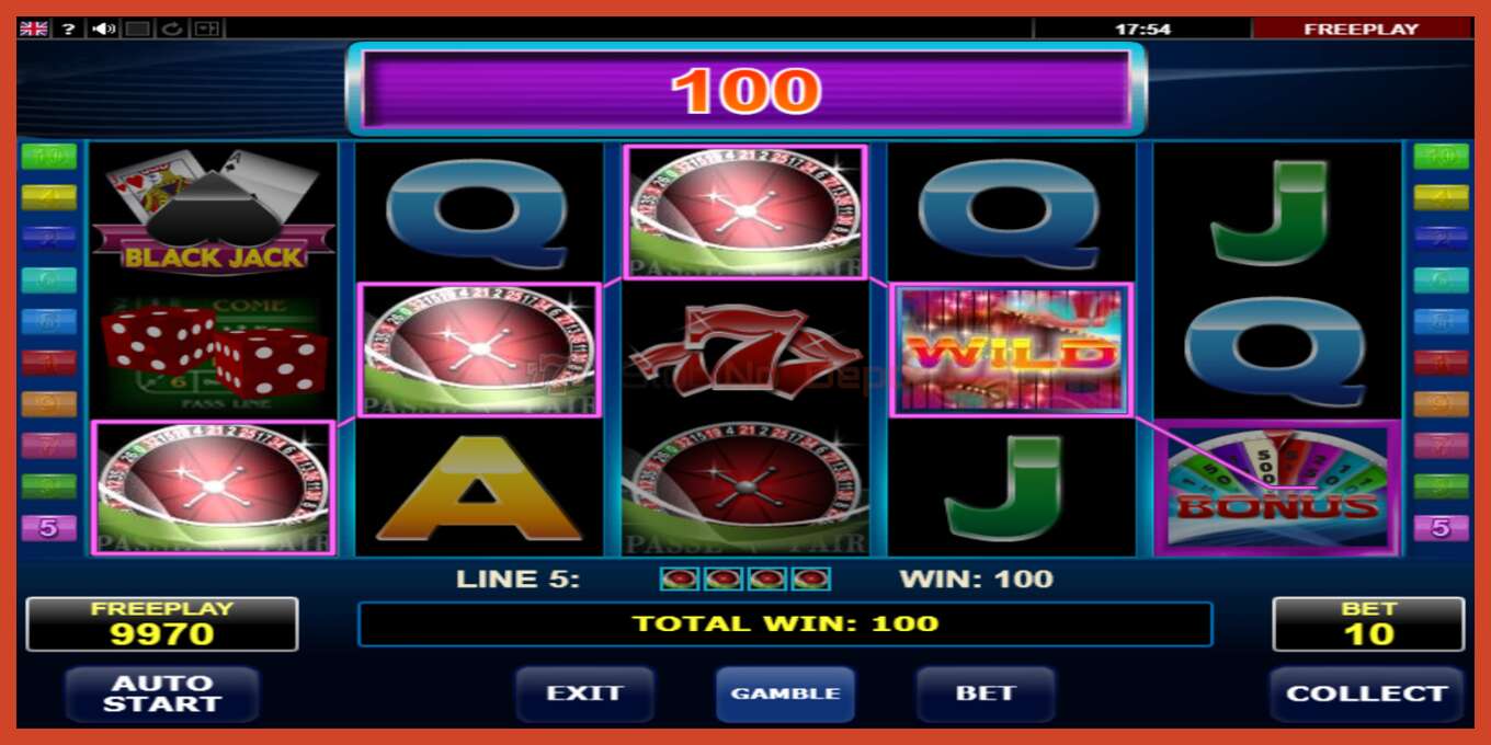 Slot screenshot: GrandX no deposit, number - 3