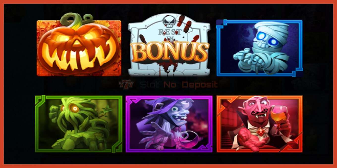 Slot screenshot: Graveyard Gang no deposit, number - 6