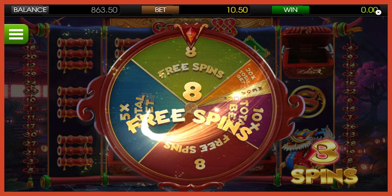 Slot screenshot: Great88 no deposit, number - 5