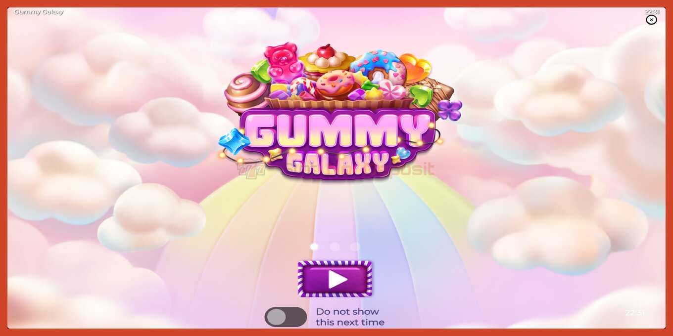 Captură de ecran pentru slot: Gummy Galaxy fara depozit, număr - 1