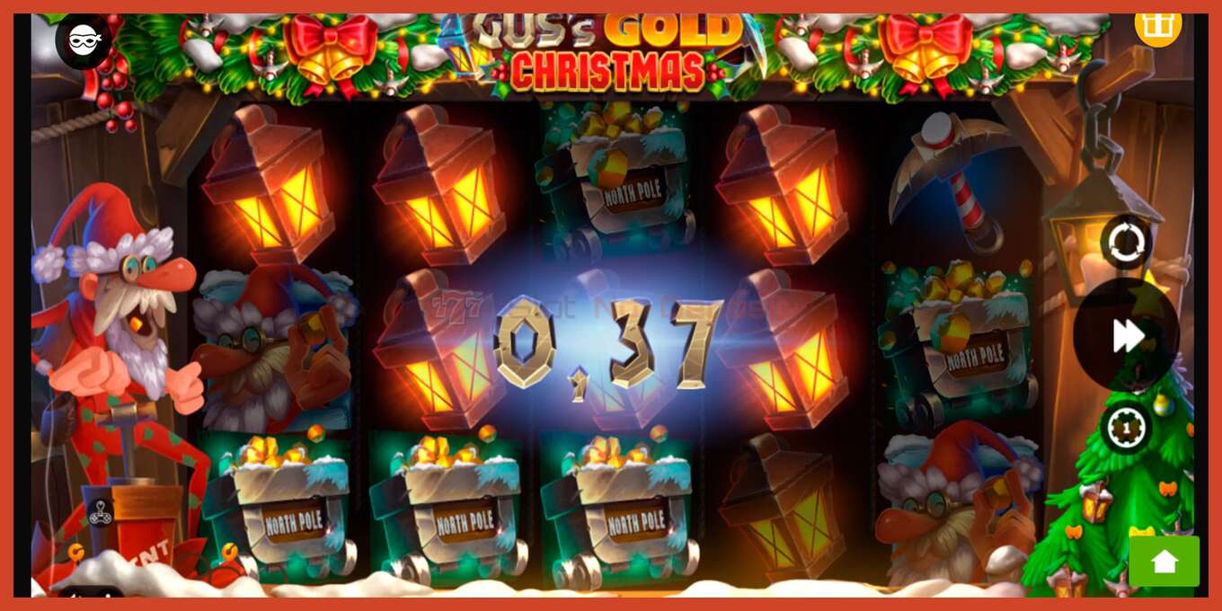 Slot screenshot: Guss Gold Christmas no deposit, number - 3