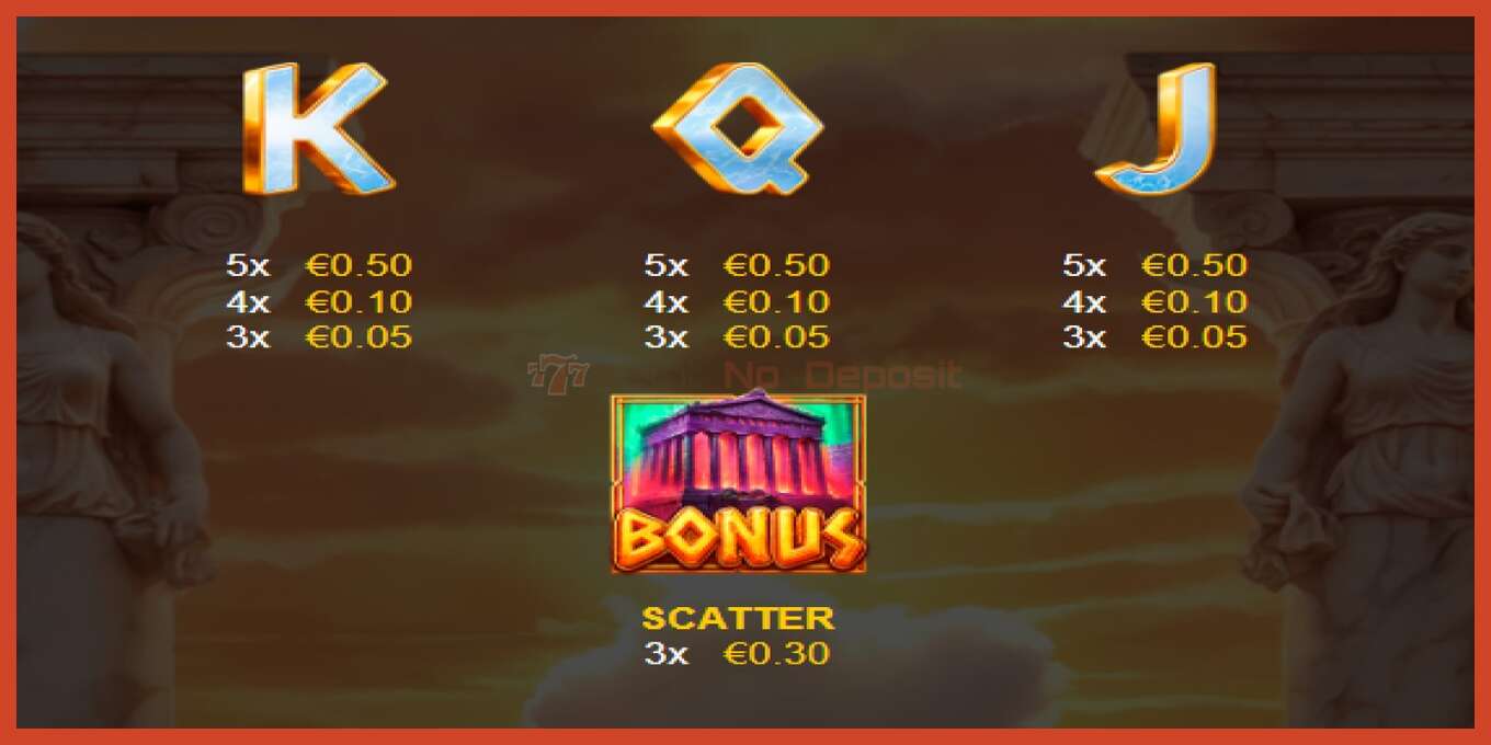 Slot screenshot: Hades Power no deposit, number - 5