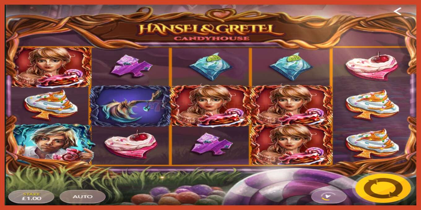 Slot screenshot: Hansel & Gretel Candyhouse no deposit, number - 1