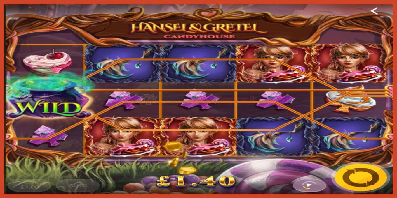 Slot screenshot: Hansel & Gretel Candyhouse no deposit, number - 3