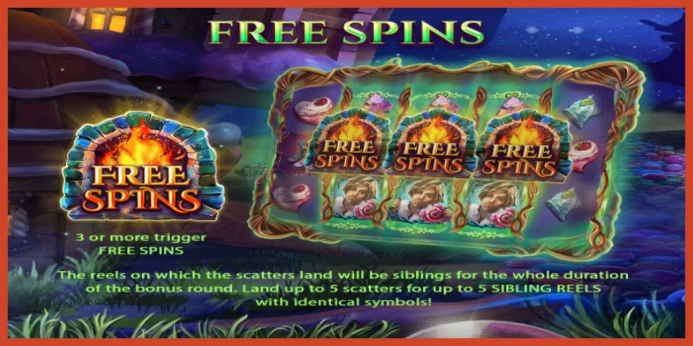 Slot screenshot: Hansel & Gretel Candyhouse no deposit, number - 5