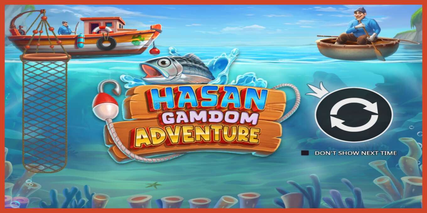 Slot screenshot: Hasan Gamdom Adventure no deposit, number - 1