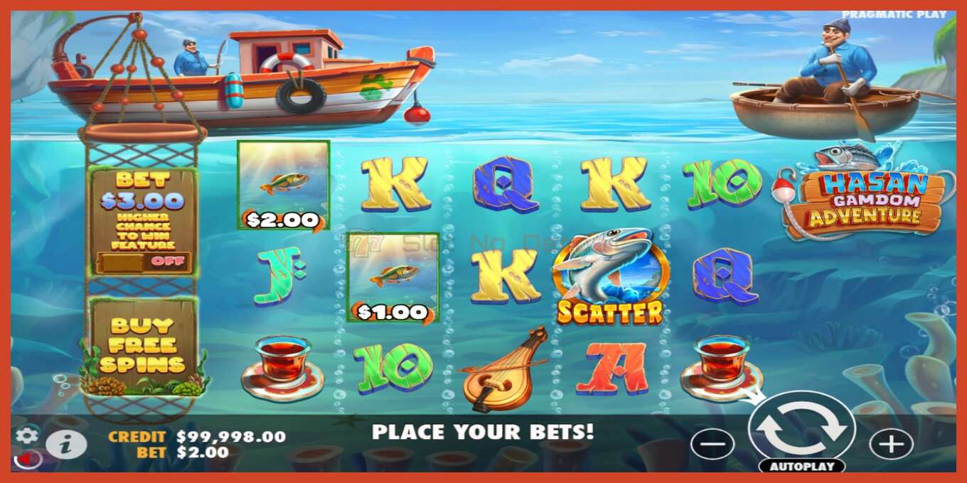 Slot screenshot: Hasan Gamdom Adventure no deposit, number - 2