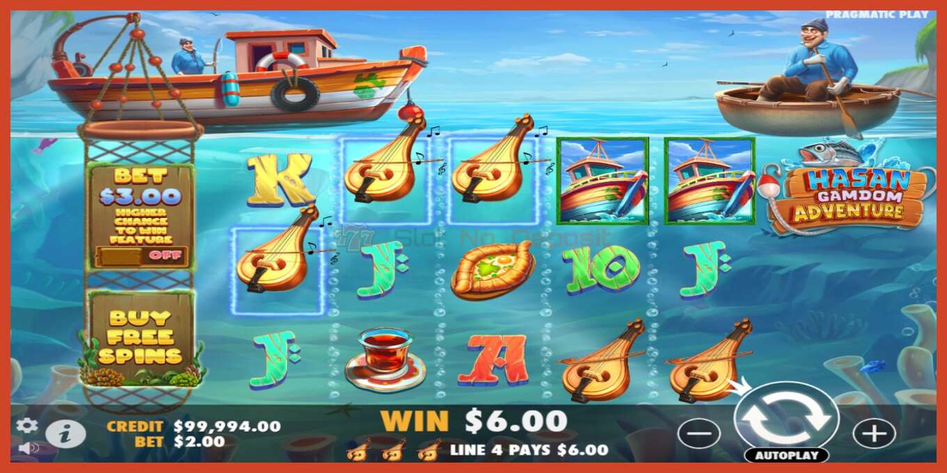 Slot screenshot: Hasan Gamdom Adventure no deposit, number - 3