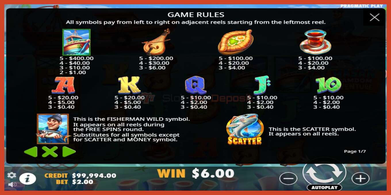 Slot screenshot: Hasan Gamdom Adventure no deposit, number - 4