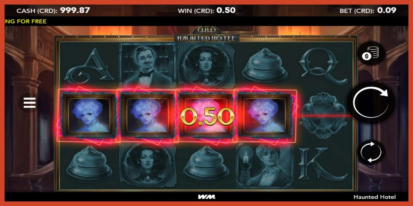 Slot screenshot: Haunted Hotel no deposit, number - 2