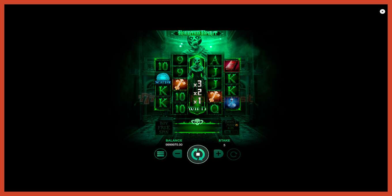 Slot screenshot: Haunted Spirit no deposit, number - 2