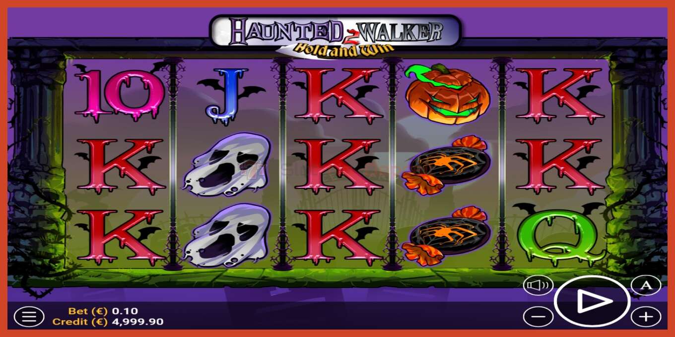 Slot screenshot: Haunted Walker 2 no deposit, number - 2