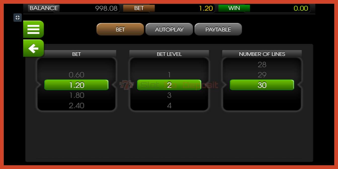 Slot screenshot: Heist no deposit, number - 5