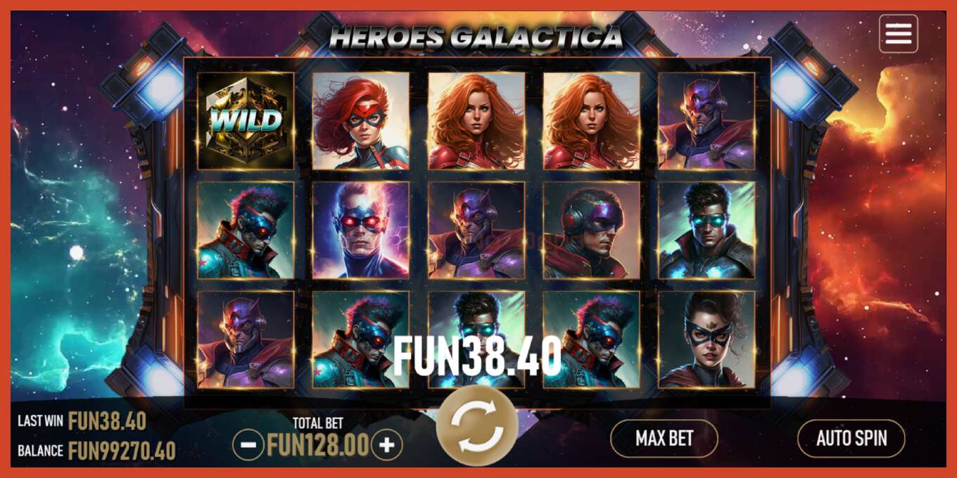 Captură de ecran pentru slot: Heroes Galactica fara depozit, număr - 2