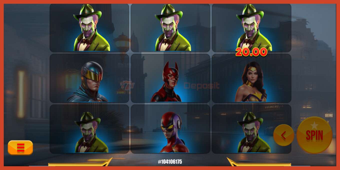 Slot screenshot: Heroes of Fortune no deposit, number - 3