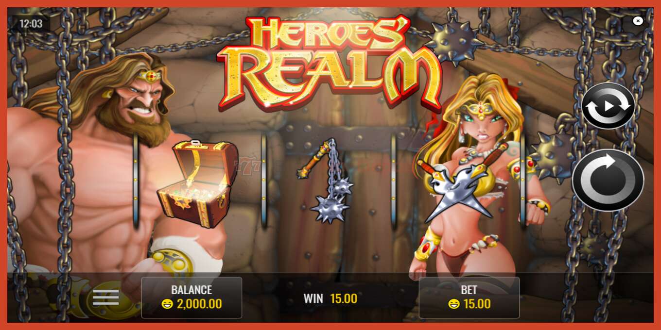 Skjermbilde av spor: Heroes Realm ingen innskudd, tall - 3