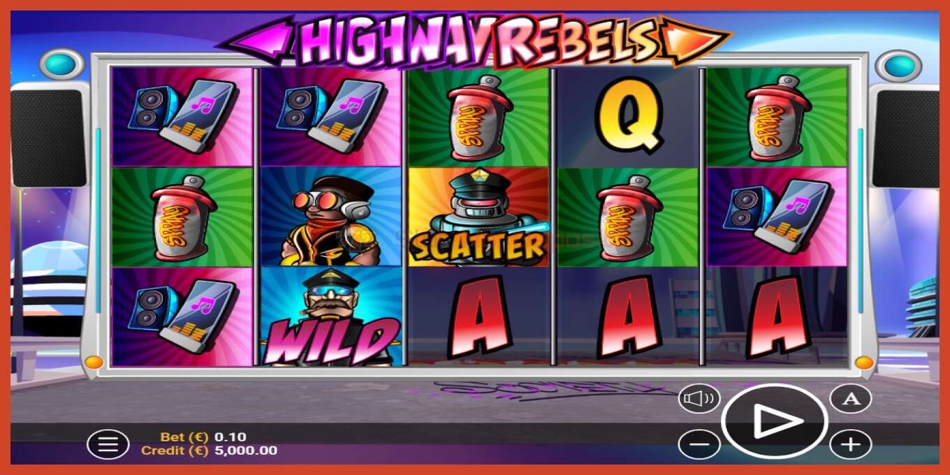 Скриншоти слот: Highway Rebels амонат нест, рақам - 1