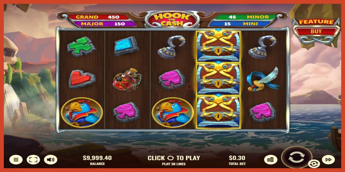 Slot screenshot: Hook the Cash no deposit, number - 2