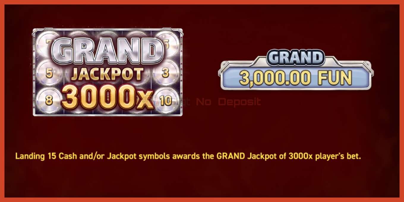 স্লট স্ক্রিনশট: Hot Slot: 777 Cash Out Grand Platinum Edition কোন আমানত, সংখ্যা - 6