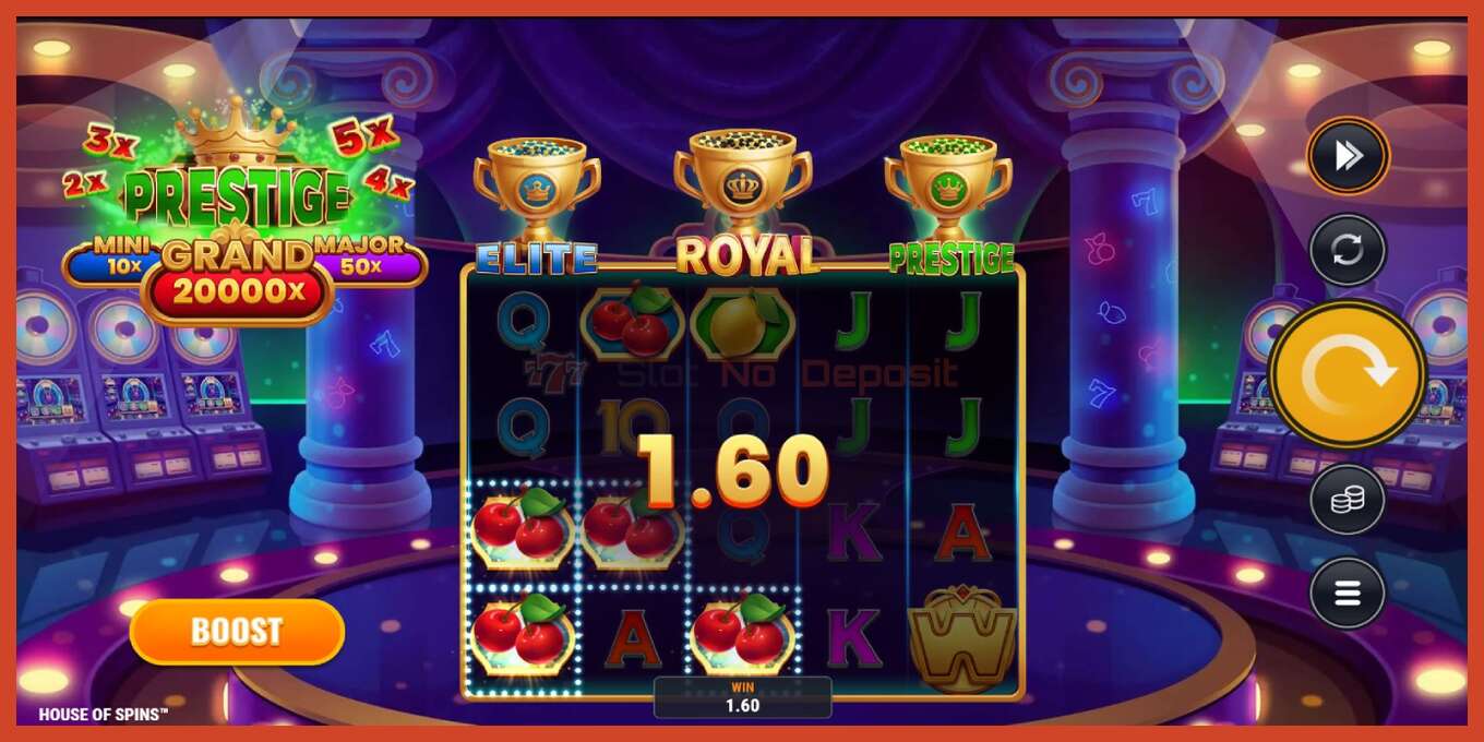 Tangkapan layar slot: House of Spins tidak ada setoran, nomor - 3