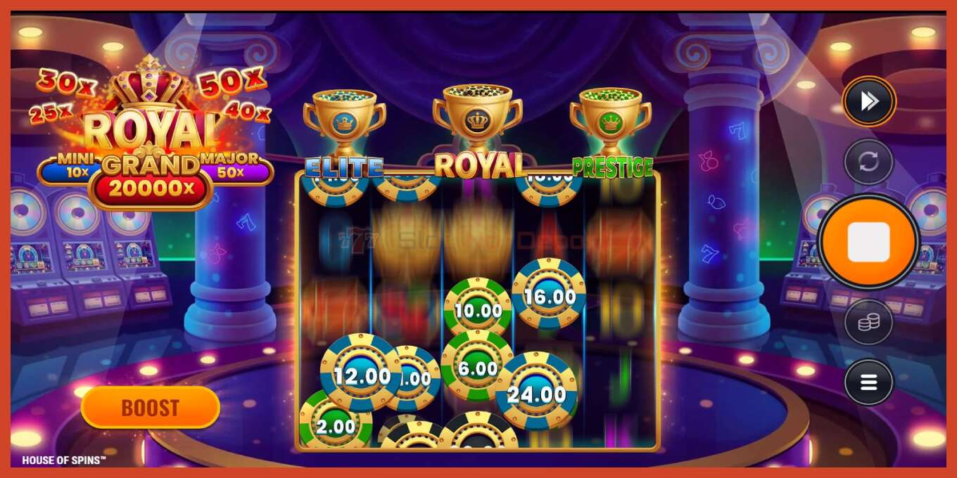 Tangkapan layar slot: House of Spins tidak ada setoran, nomor - 4