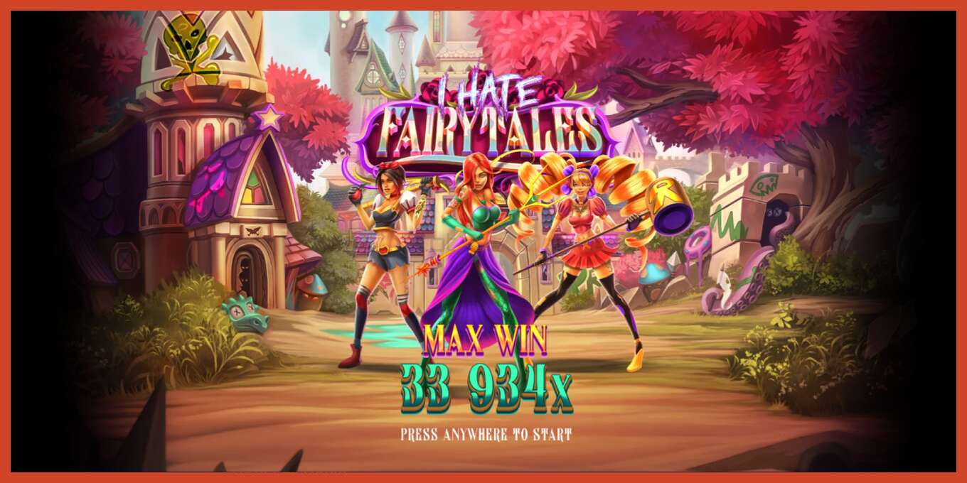 Slot screenshot: I Hate Fairytales no deposit, number - 1