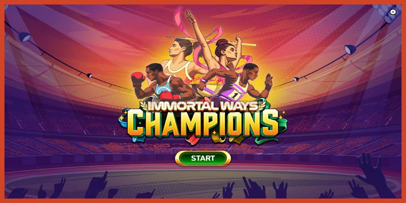 Slot screenshot: Immortal Ways Champions no deposit, number - 1