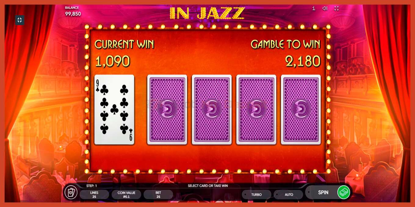 Slot screenshot: In Jazz no deposit, number - 5