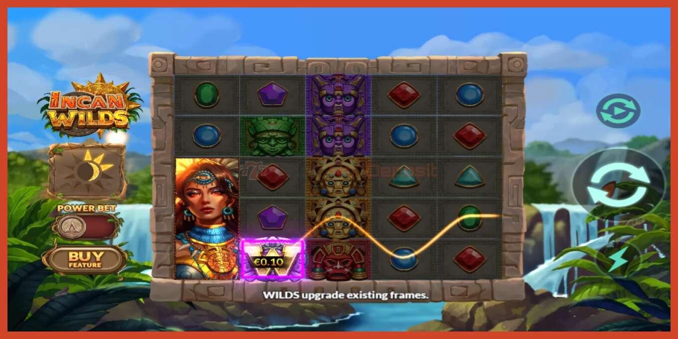 Slot screenshot: Incan Wilds bez depozita, broj - 2