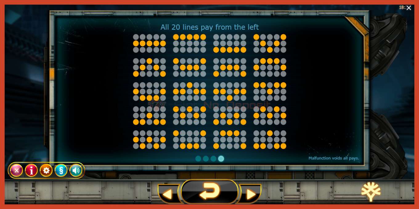 Slot screenshot: Incinerator no deposit, number - 7