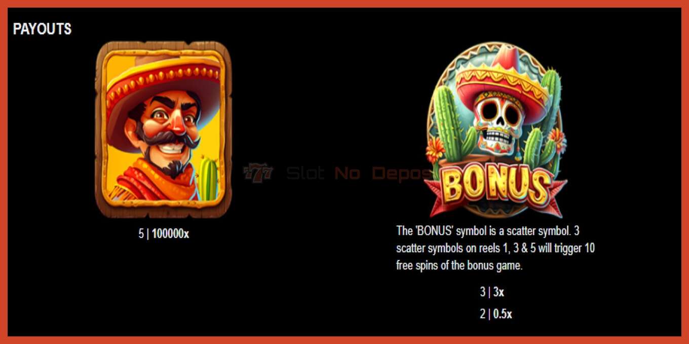 Slot screenshot: Inferno Fortune no deposit, number - 3