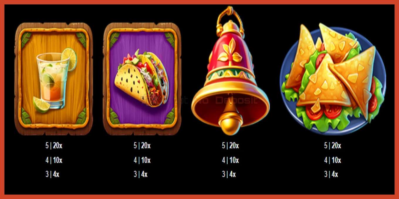 Slot screenshot: Inferno Fortune no deposit, number - 5