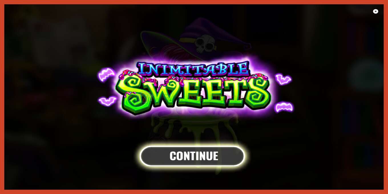 Captura de pantalla de la ranura: Inimitable Sweets sin deposito, número - 1