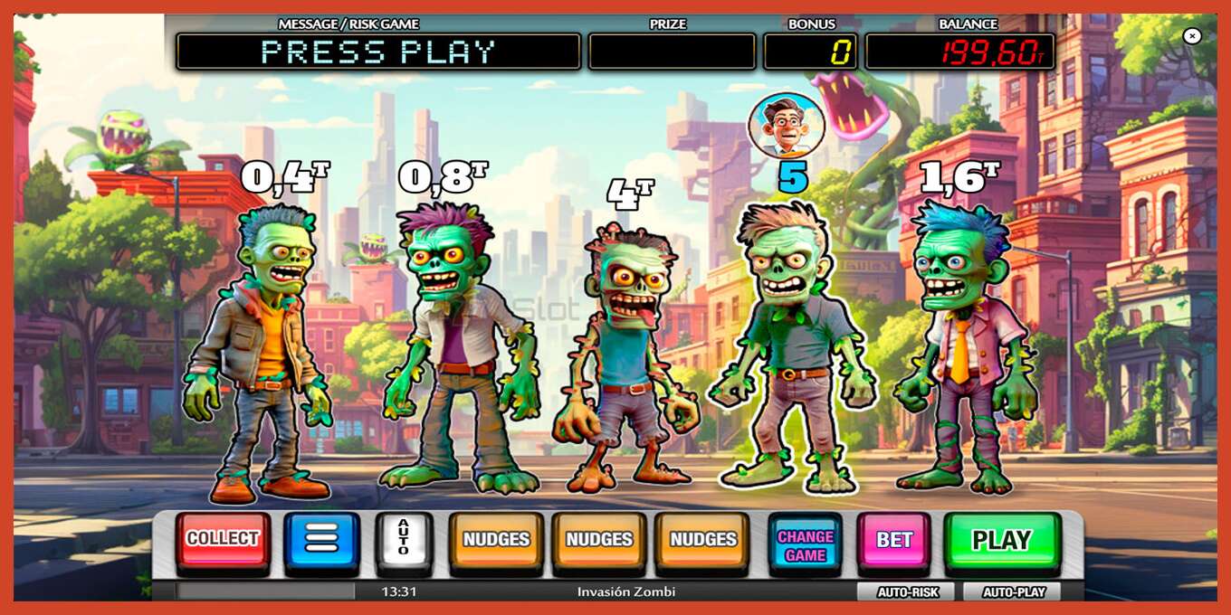 Slot screenshot: Invasion Zombie no deposit, number - 2