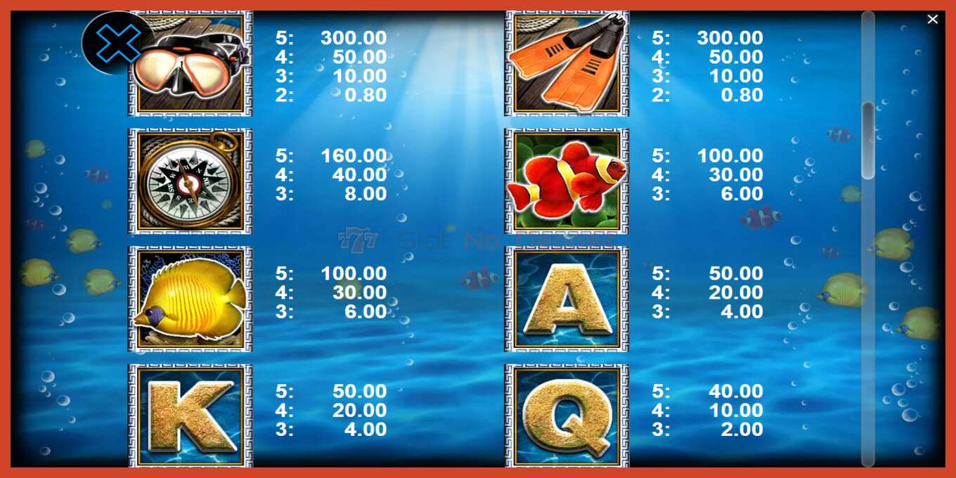 Captura de tela do slot: Island Vacation sem depósito, número - 6