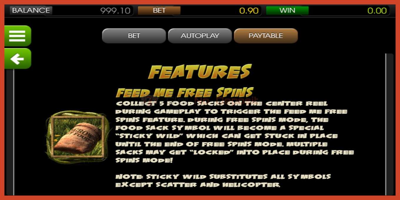 Slot screenshot: It Came from.. Venus no deposit, number - 5