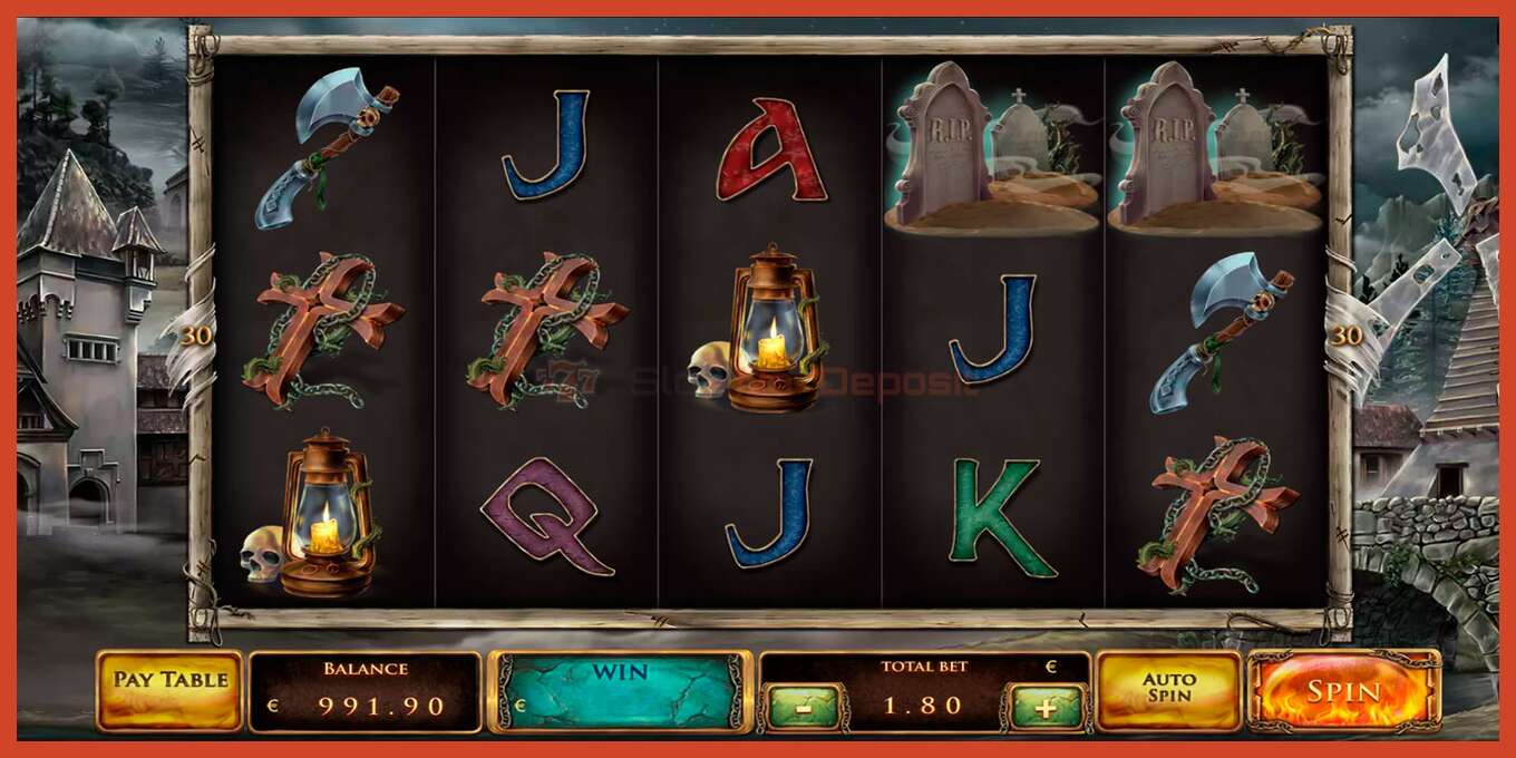 Slot screenshot: Jack OLantern Vs the Headless Horseman no deposit, number - 2