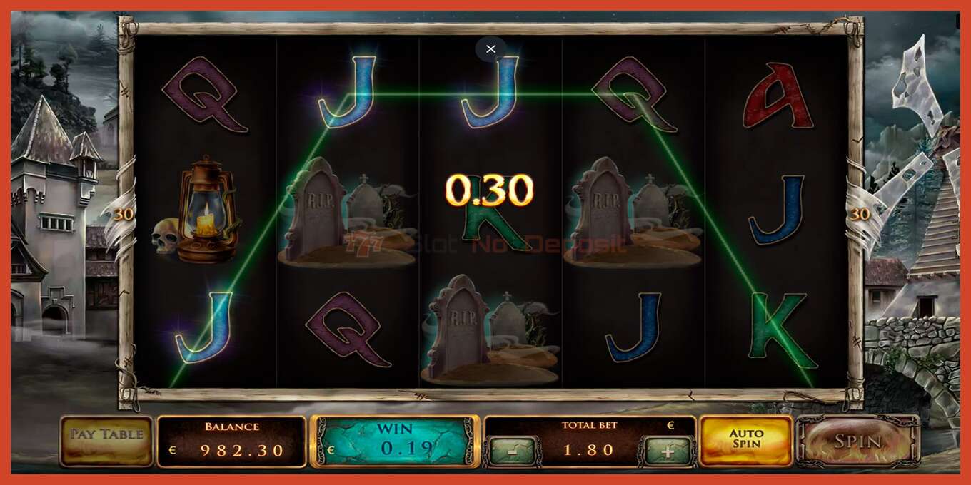 Slot screenshot: Jack OLantern Vs the Headless Horseman no deposit, number - 3