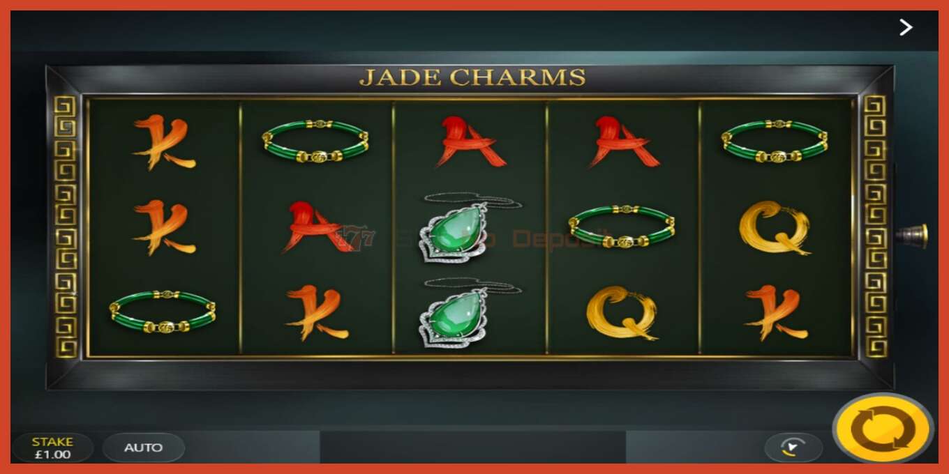 Slot screenshot: Jade Charms no deposit, number - 2