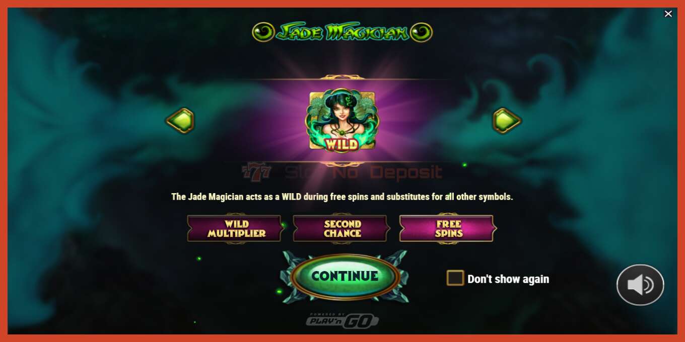 Slot screenshot: Jade Magician no deposit, number - 1